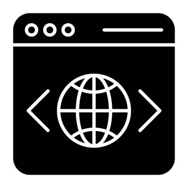 Web tarayıcısının premimium indirme simgesi 