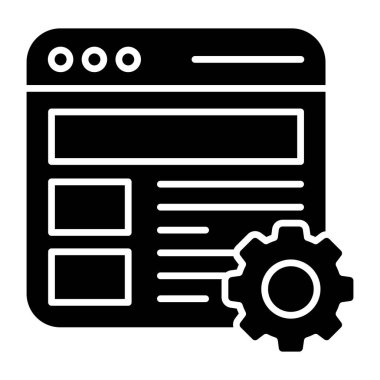 Web ayarlarının premimium indirme simgesi 