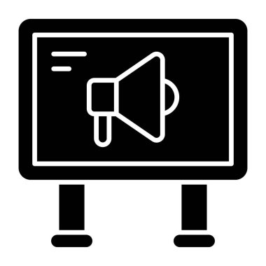 Vector design of marketing board 