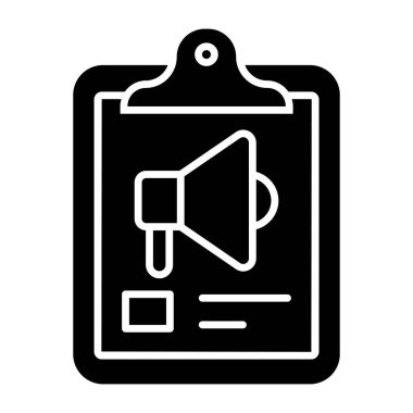 Creative design icon of marketing paper 