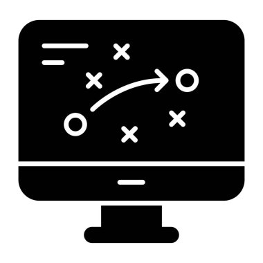 Premium download icon of online tactics 