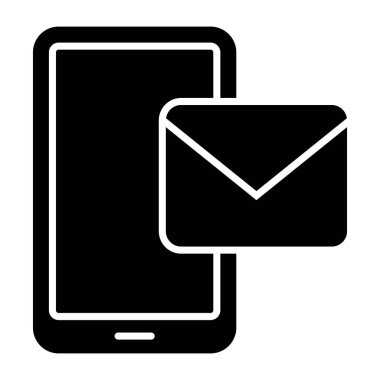 Premium download icon of mobile mail