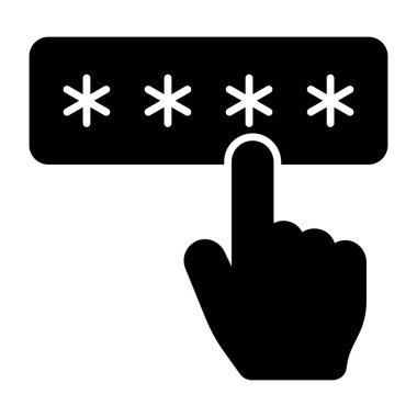 Premium download icon of password 