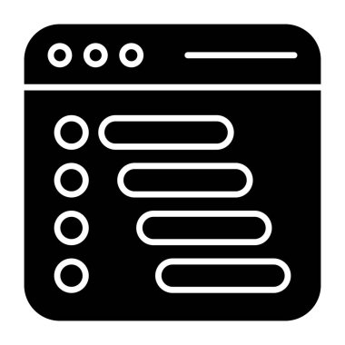 Premium download icon of web layout 