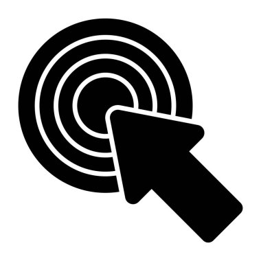 Unique design icon of Pay Per Click