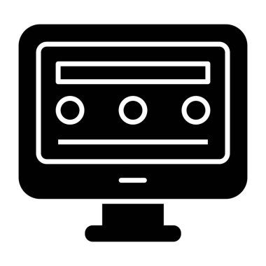 Perfect design icon of web layout 