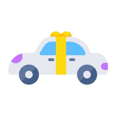 An icon design of vehicle 