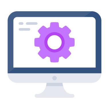 Sistem ayarlarının premimium indirme simgesi 