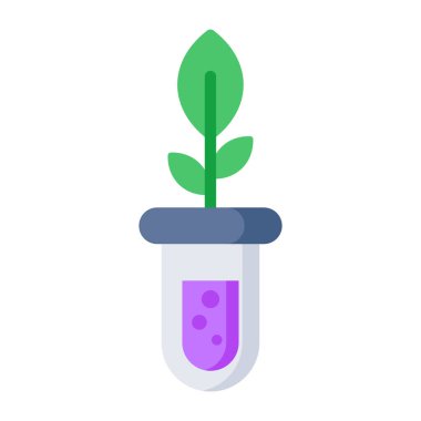 Perfect design icon of botanical tube 