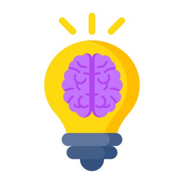 Beyin fikrinin moda tasarım simgesi 