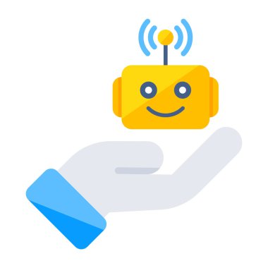 Konuşma robotunun simge tasarımı