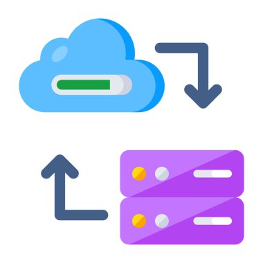 Vector design of cloud server 