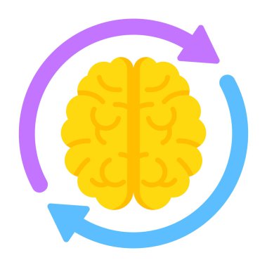 Perfect design icon of brain update 
