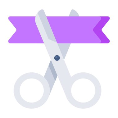 Modern design icon of inauguration 