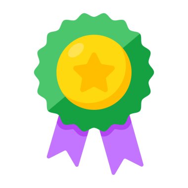 Trendy vector design of quality badge