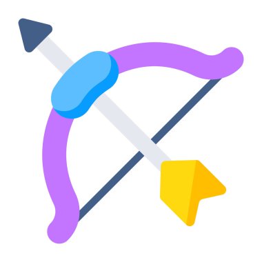 A unique design icon of hitting game