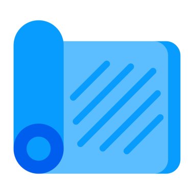 Yoga minderinin eşsiz bir tasarım simgesi