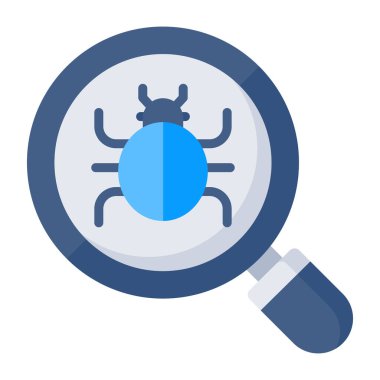      Büyüteç altında virüs, hata ayıklama