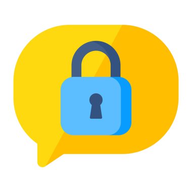An icon design of secure chat