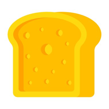 Modern design icon of toast 