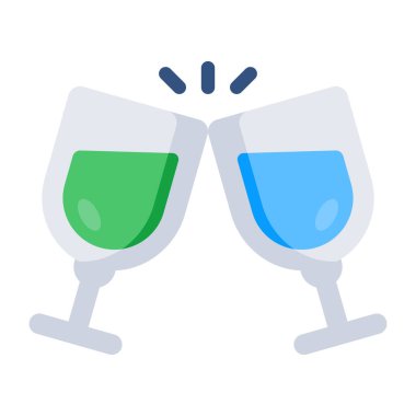 Tezahüratın düzenlenebilir tasarım simgesi