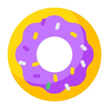 Çöreğin son moda vektör tasarımı