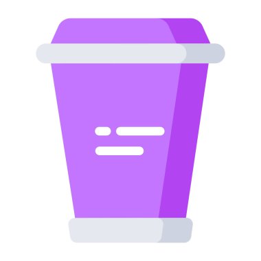 Düzenlenebilir bir paket içecek tasarımı simgesi 