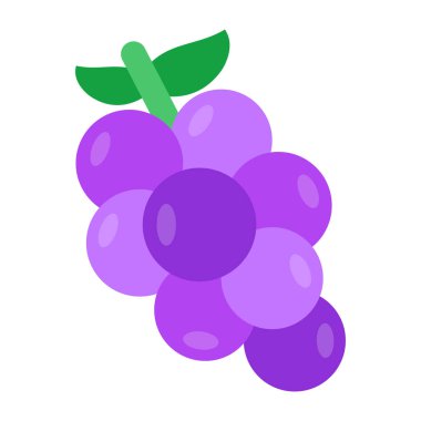 An icon design of grapes