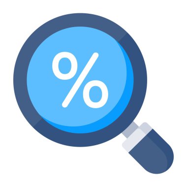 Premium download icon of search discount 