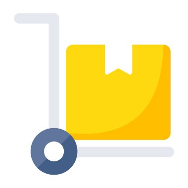 Premium download icon of pallet truck