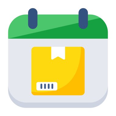Perfect design icon of parcel schedule