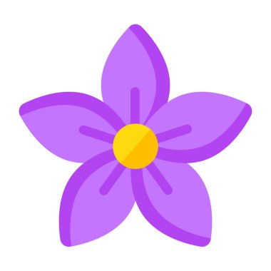 Çiçeğin güzel bir tasarım simgesi 