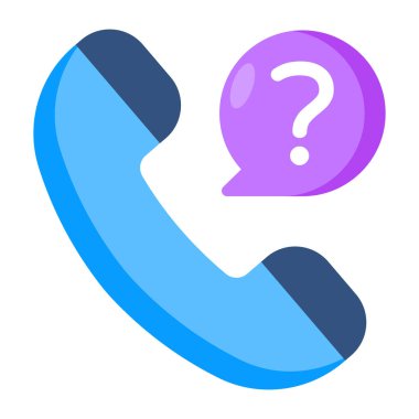 Help call icon, editable vector 