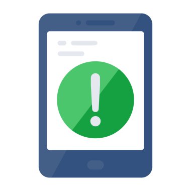 A premium download icon of mobile error 