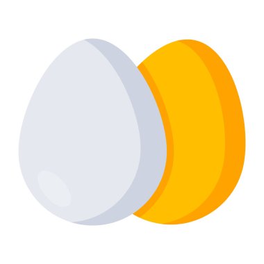 Düzenlenebilir yumurta tasarımı simgesi