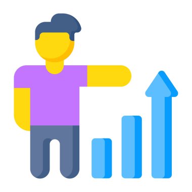 Çalışanların özelliklerinin premium indirme simgesi