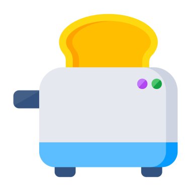 Creative design icon of toaster 