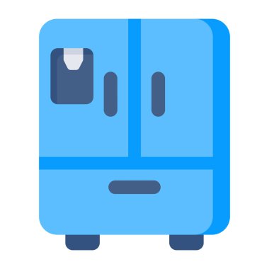 Vector design of cupboard, flat icon 