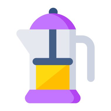 A trendy design icon of blender jug 