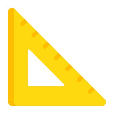 Dikdörtgen ölçeğin mükemmel tasarım simgesi 