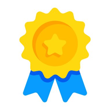 Perfect design icon of star badge 