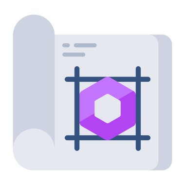 Trendy design icon of document 