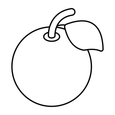 Modern design icon of orange 