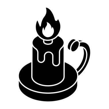 Mumların modaya uygun vektör tasarımı 