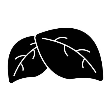 Trendy design icon of leaves 