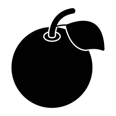 Modern design icon of orange 