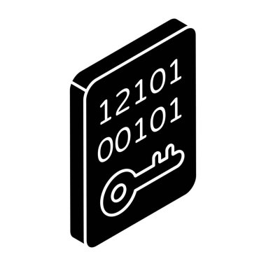 Premium download icon of binary data access 