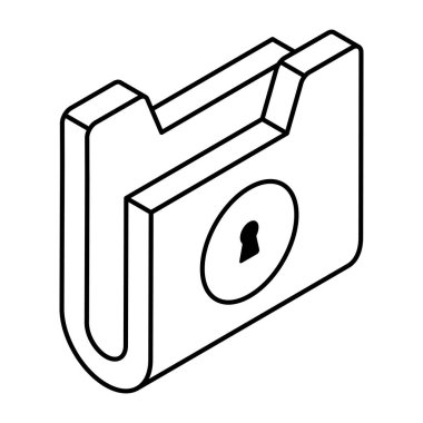 Dizin güvenliğinin premimium indirme simgesi