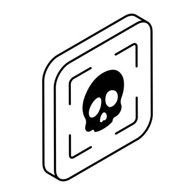 Premium download icon of danger 