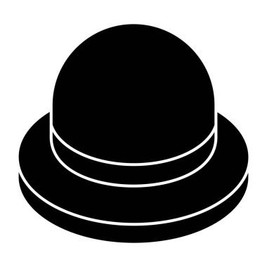 Eşsiz bir şapka tasarımı simgesi 